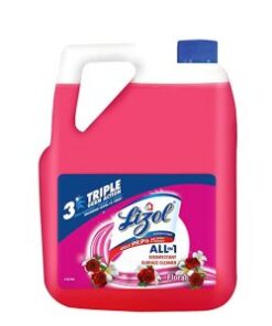 Lizol Disinfectant Surface & Floor Cleaner Liquid, Floral – 5 Litre | Suitable for All Floor Cleaner Mops | Kills 99.9% Germs