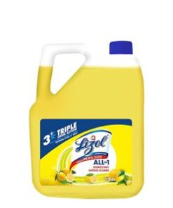 Lizol Disinfectant Surface & Floor Cleaner Liquid, Citrus – 5 Litre | Suitable for All Floor Cleaner Mops | Kills 99.9% Germs| India’s #1 Floor Cleaner