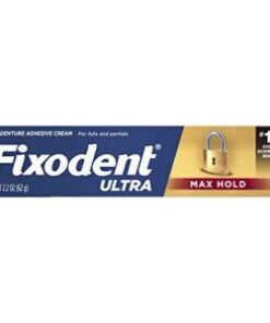 Fixodent Ultra Max Hold Dental Adhesive, 2.2 oz