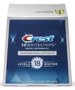 Crest 3D White Professional Effects Teeth Whitening Strips 20 Count Rated 4.50 out of 5