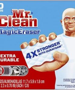 Mr. Clean Magic Eraser Extra Durable, Cleaning Pads with Durafoam, 10 Count