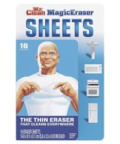 Mr. Clean Magic Eraser Cleaning Sheets, The Power of a Magic Eraser in a Thin, Flexible, Disposable Sheet, 16 Count