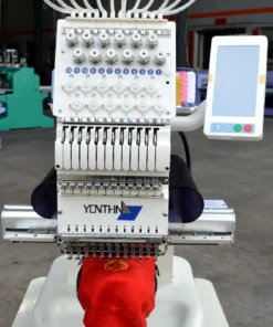 Yonthin 12 Needles Industrial Embroidery Machines Prices For Sale , Embroidery Machine Single Head