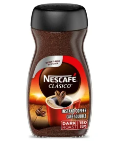 NESCAFÉ CLÁSICO Instant Coffee, Dark Roast, 1 Jar (10.5 Oz)