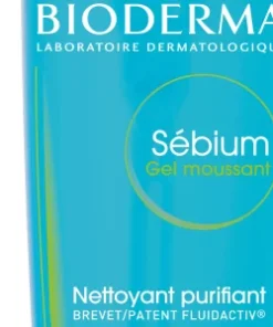 Bioderma – Sébium – Foaming Gel Pump – Cleansing and Make-Up Removing – Skin Purifying – for Combination to Oily Skin
