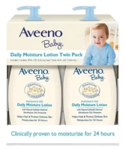 Aveeno Baby Daily Moisture Lotion (18 fl. oz., 2 pk.)