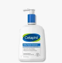 Face Wash by CETAPHIL, Daily Facial Cleanser for Sensitive, Combination to Oily Skin, 16 oz, Gentle Foaming, Soap Free