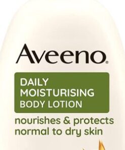 Aveeno Daily Moisturising Lotion | For Normal to Dry Skin Care | With Prebiotic Oatmeal and Glycerin | Moisturises for 24 Hours | 500 ml [Packaging may vary]