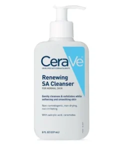 CeraVe Renewing SA Face Cleanser for Normal Skin, 8 oz.