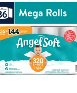 Angel Soft Toilet Paper, 36 Mega Rolls